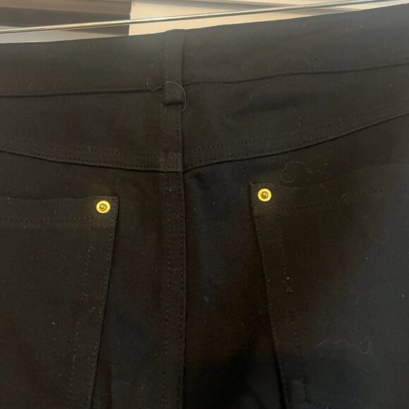 INC International Concepts Size 6 Black Stretchy Skinny Pants - Picture 7 of 8